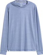 johnnie-O Talon Stripe UPF 50+ Hoodie
