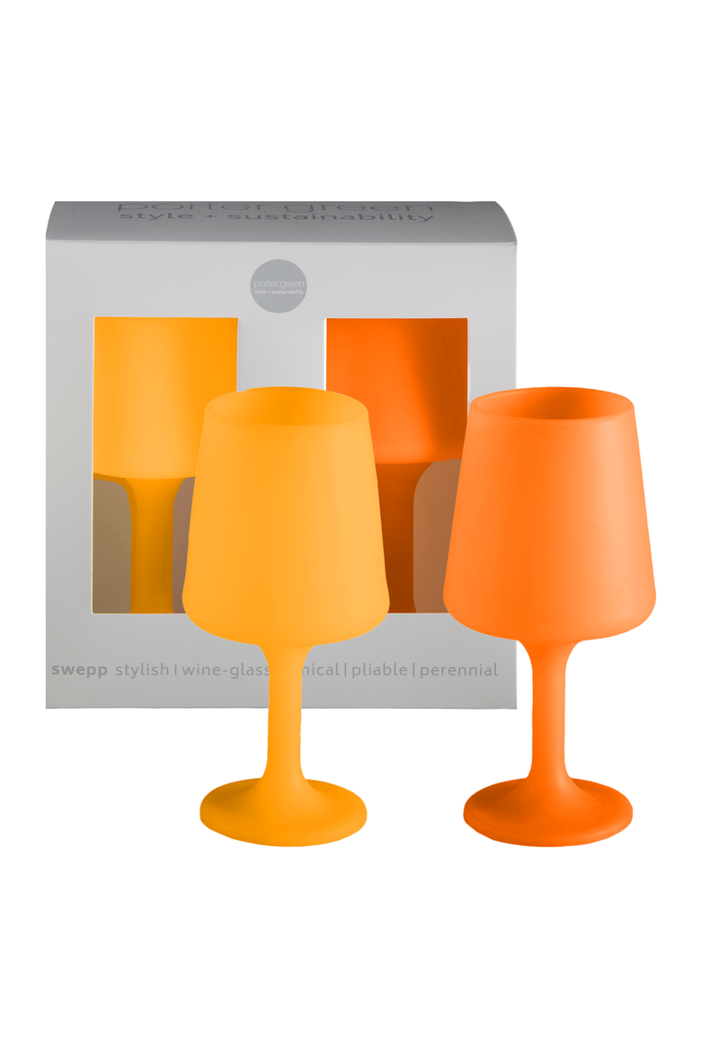 Swepp | Unbreakable Wine Glasses, Main, color, Buttermilk + Cantaloupe