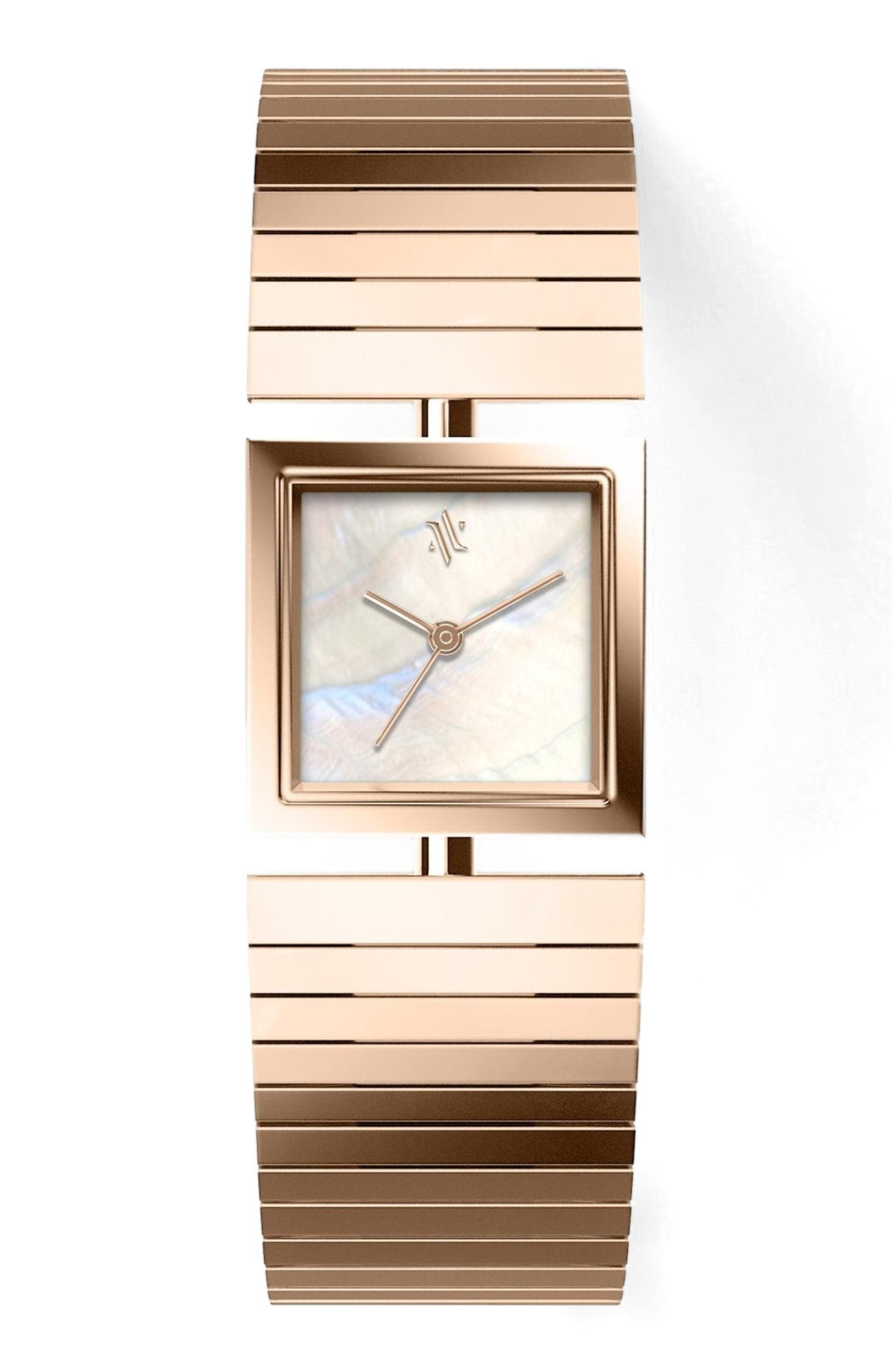 White Pearl-Rose Gold