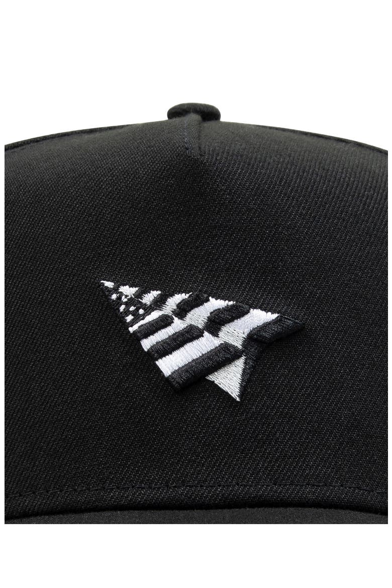 Logo 9FORTY A-Frame Snapback Cap, Alternate, color, BLACK