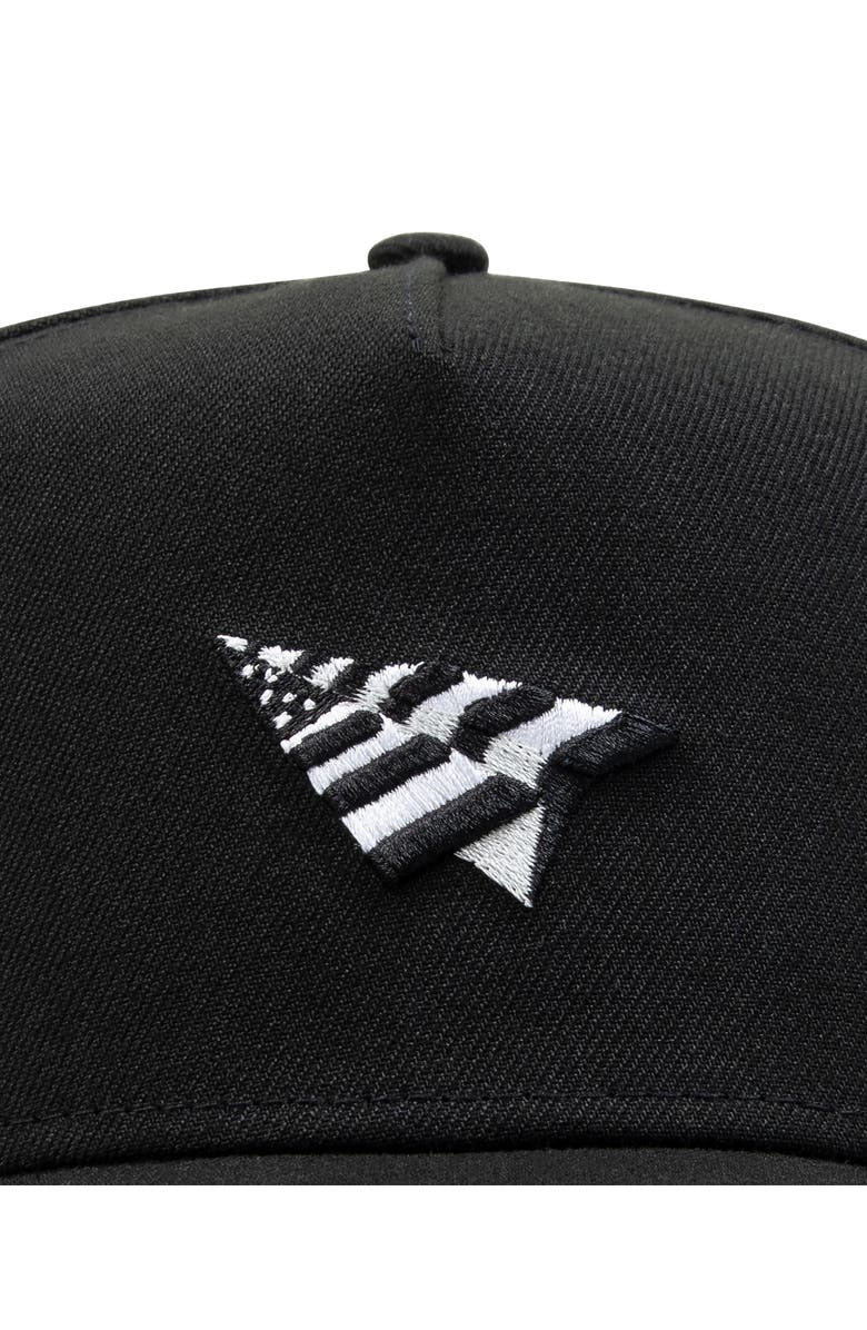 PAPER PLANES Logo 9FORTY A-Frame Snapback Cap, Alternate, color, Black