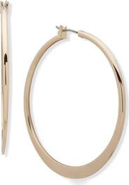 Lauren Ralph Lauren Thin Hoop Earrings