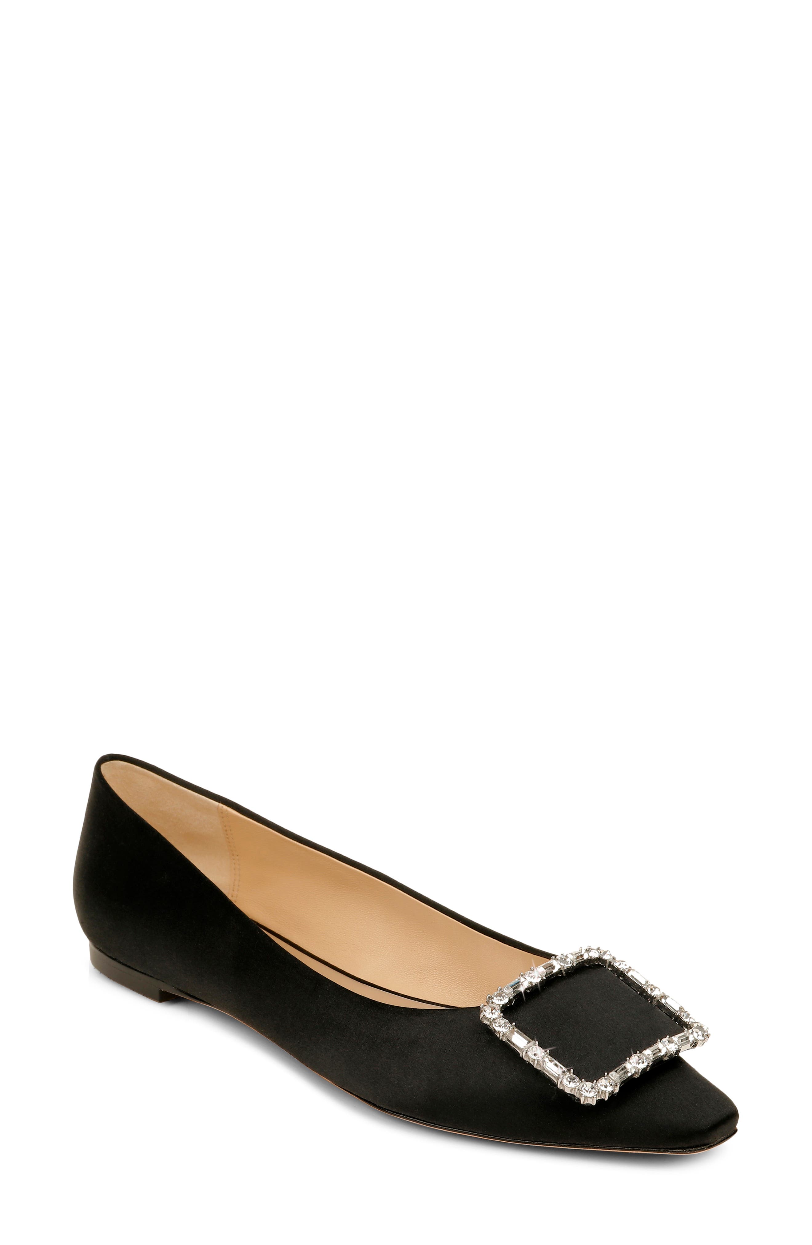 Badgley Mischka Collection Dyanne Flat, Main, color, 