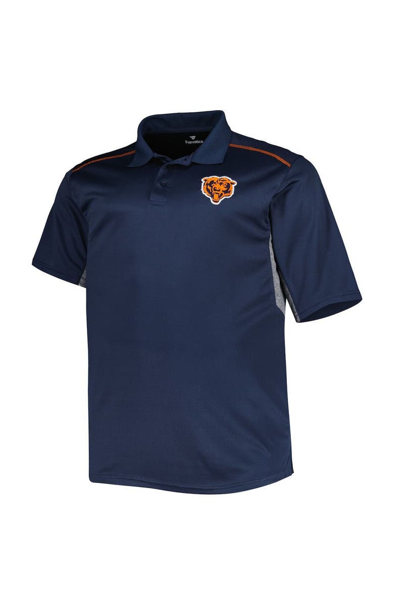 PROFILE Men's Navy Chicago Bears Big & Tall Team Color Polo, Alternate, color, 