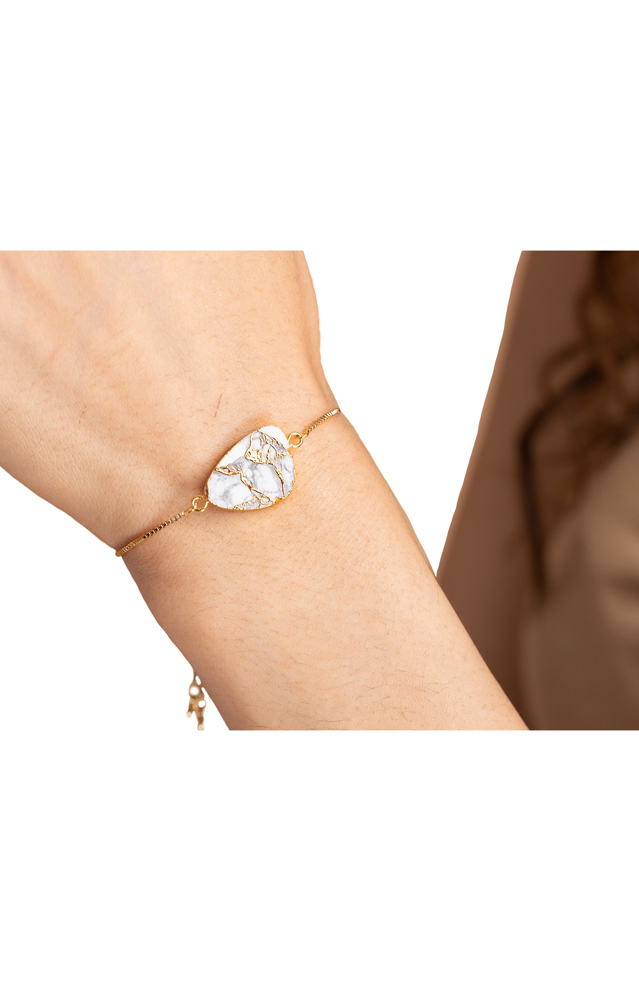 SAACHI Mojave Triangle Gemstone Bracelet (Women) | Nordstromrack