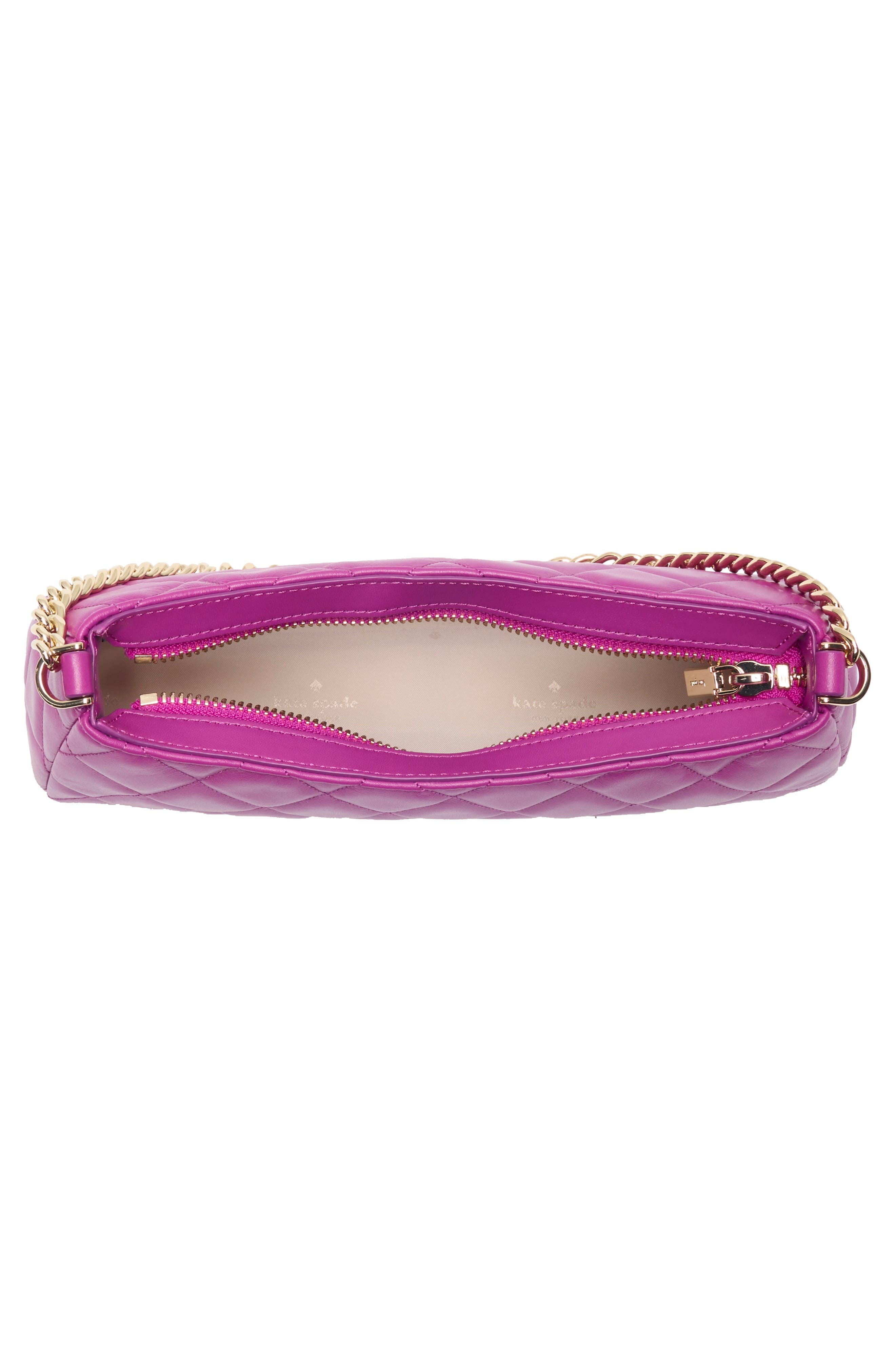carey small convertible crossbody bag, Alternate, color, BAJA ROSE