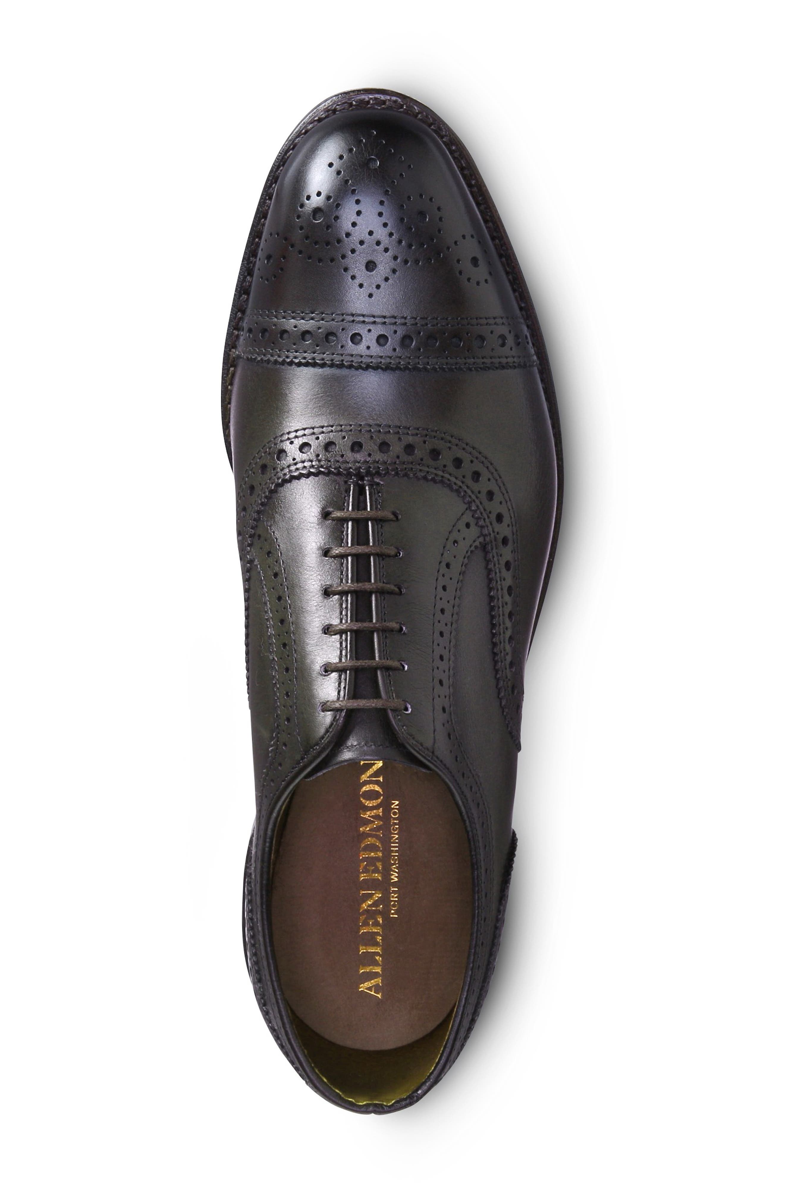 Strand Cap Toe Oxford, Alternate, color, OLIVE