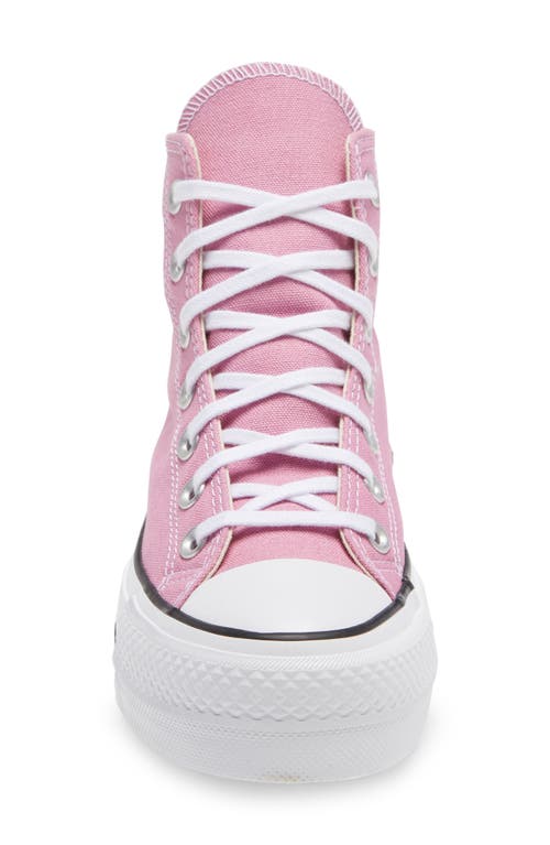 Converse Chuck Taylor® All Star® Lift High Top Platform Sneaker In Pink