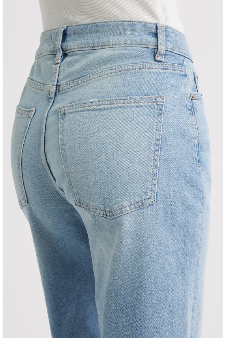 ICN High Waist Crop Wide Leg Jeans, Alternate, color, LAST SUMMER