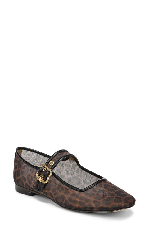 Michaela Mesh Mary Jane Flat