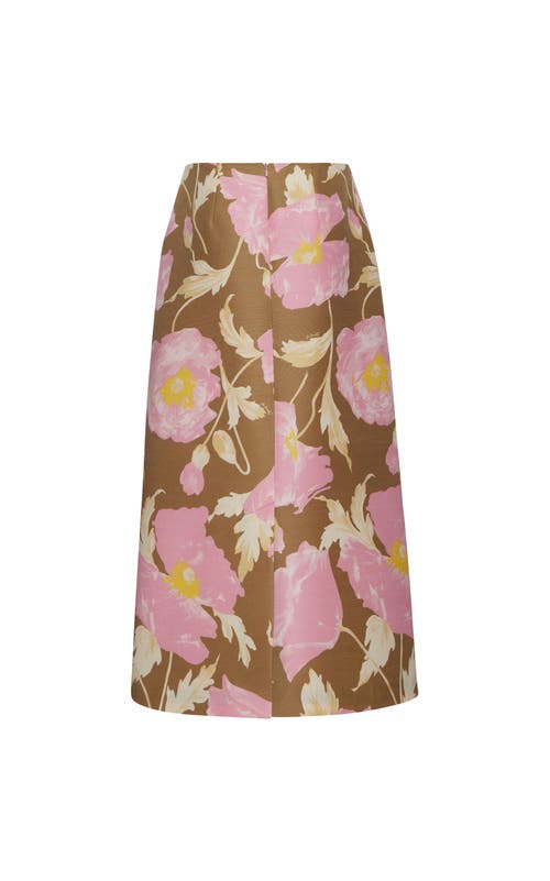 LA DOUBLEJ LA DOUBLEJ PENCIL SKIRT SYLPH KHAKI