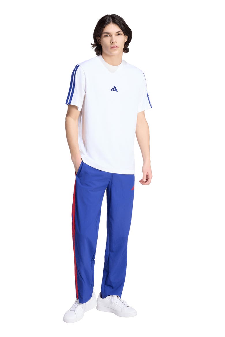 3-Stripes Tee, Alternate, color, WHITE/ INK/ INK/ INK