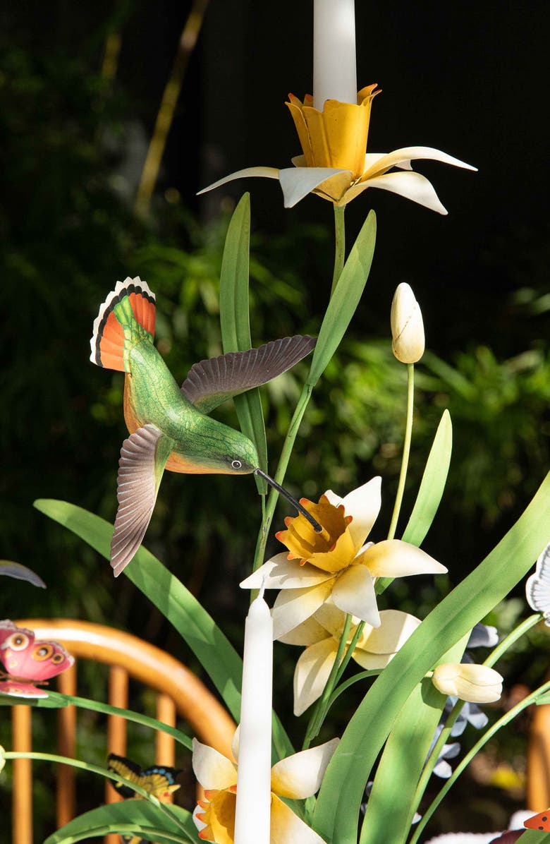 Juliska Meadow Walk Bouquet Centerpiece, Alternate, color, Multi Orange