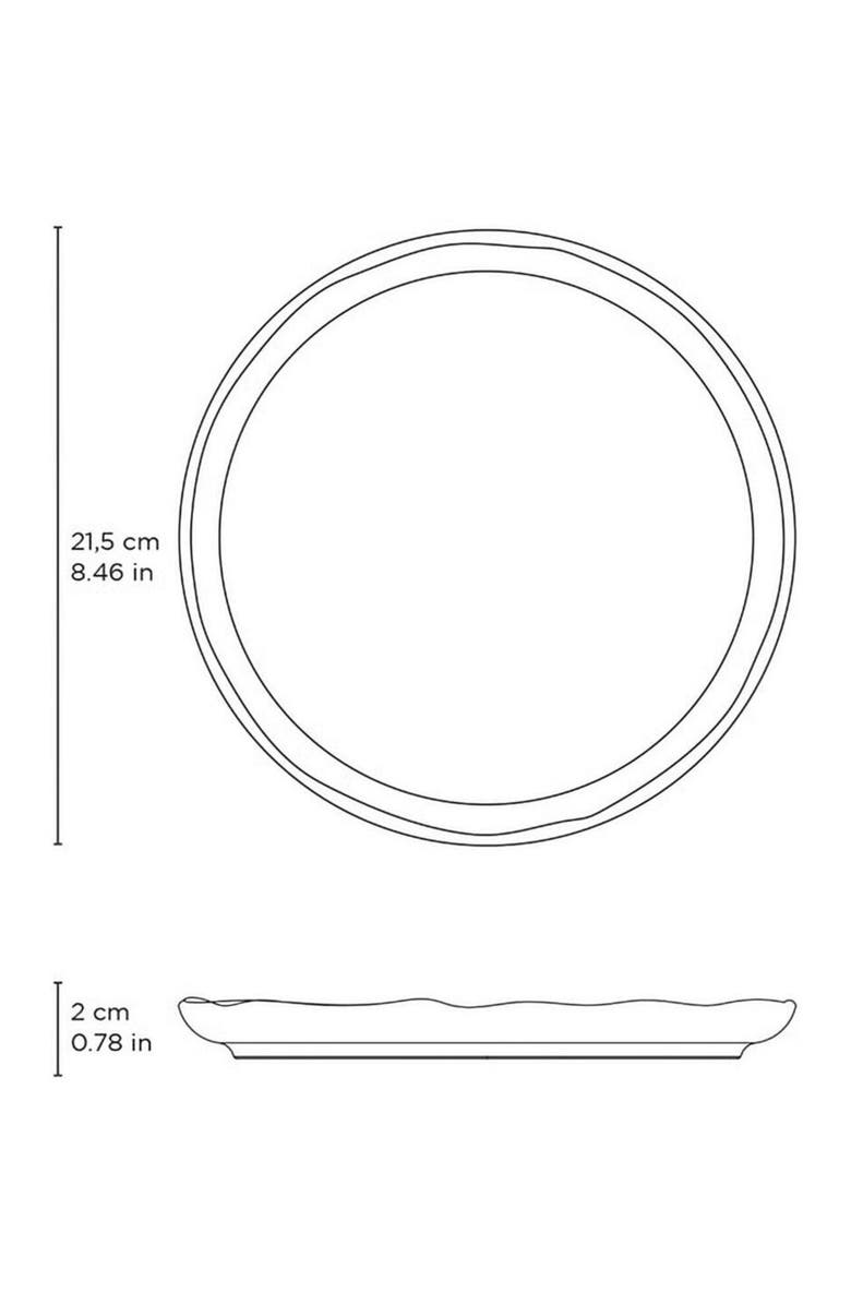 Porto Brasil Dessert Plate Set of 6, Alternate, color, Elemento