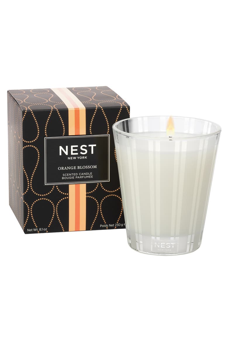 Orange Blossom Candle, Main, color, NO COLOR