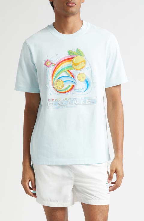 Manga Tennis Graphic T-Shirt