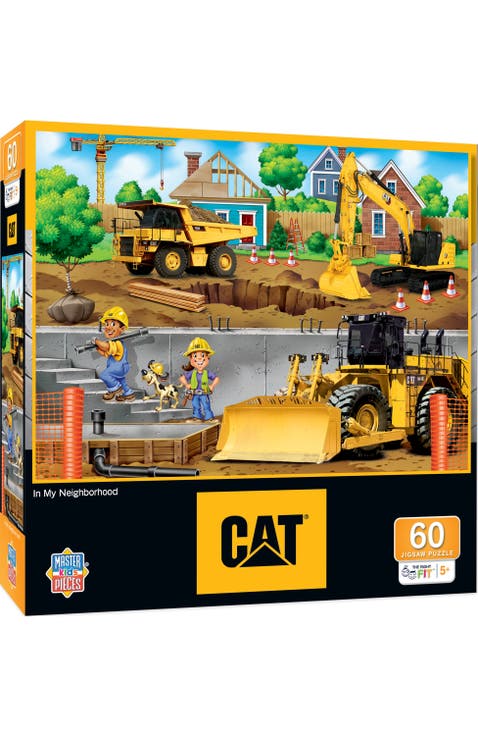 CAT In My Neighborhood 60 Piece Puzzle