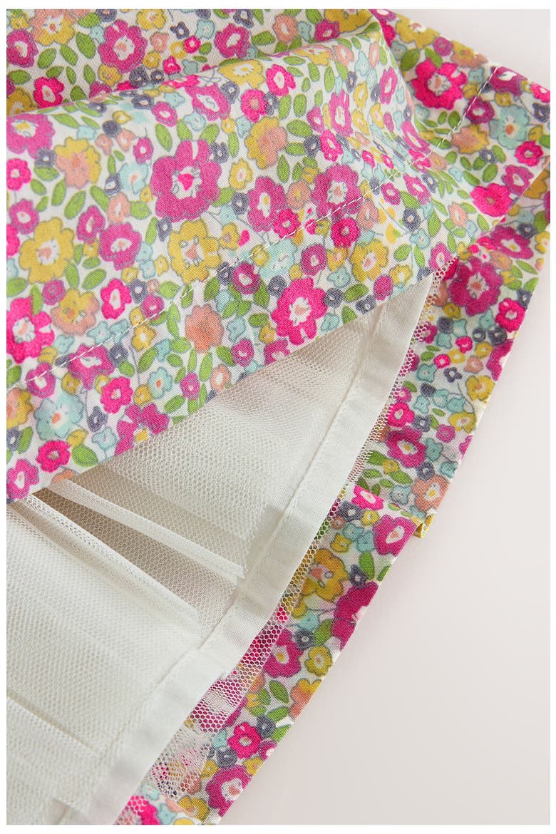 Ditsy Floral Print Sleeveless Dress, Alternate, color, PINK