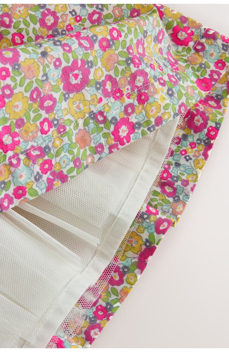 NEXT Ditsy Floral Print Sleeveless Dress, Alternate, color, Pink