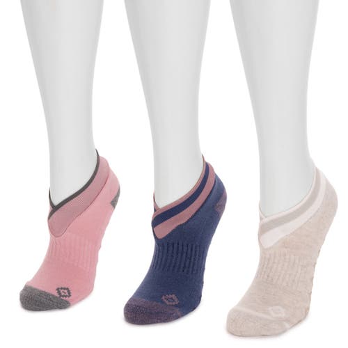 Muk Luks Studio Socks 3 Pair Pack In Multi