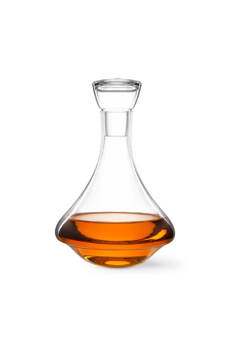 Revolve - Revolving Spirits Decanter with Stopper, Main, color, Clear