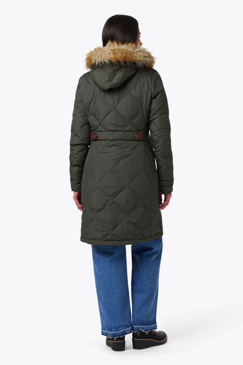 Women's Carlyle Heated Jacket, Alternate, color, Forest Green