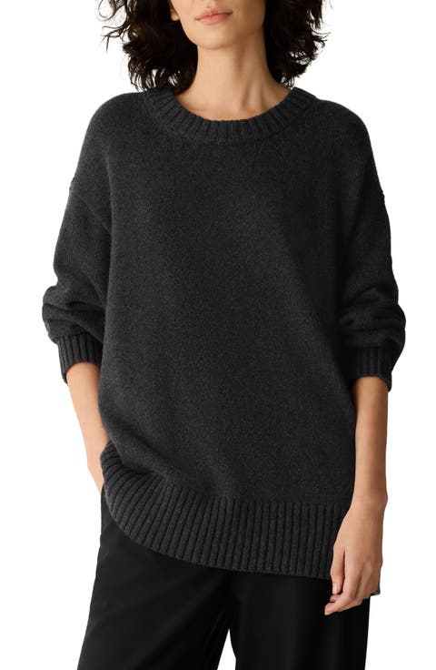 Cotton and Cashmere Crewneck Sweater