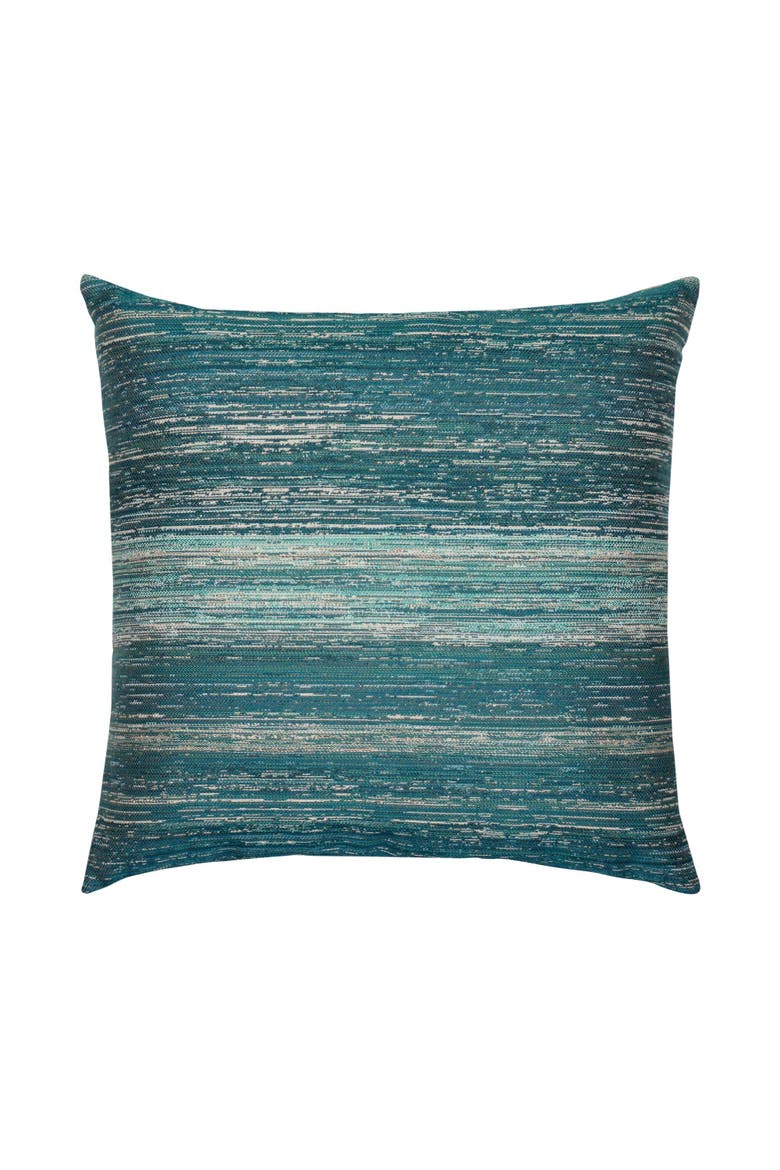 Textured Indoor & Outdoor Woven Accent Pillow, Main, color, Lagoon