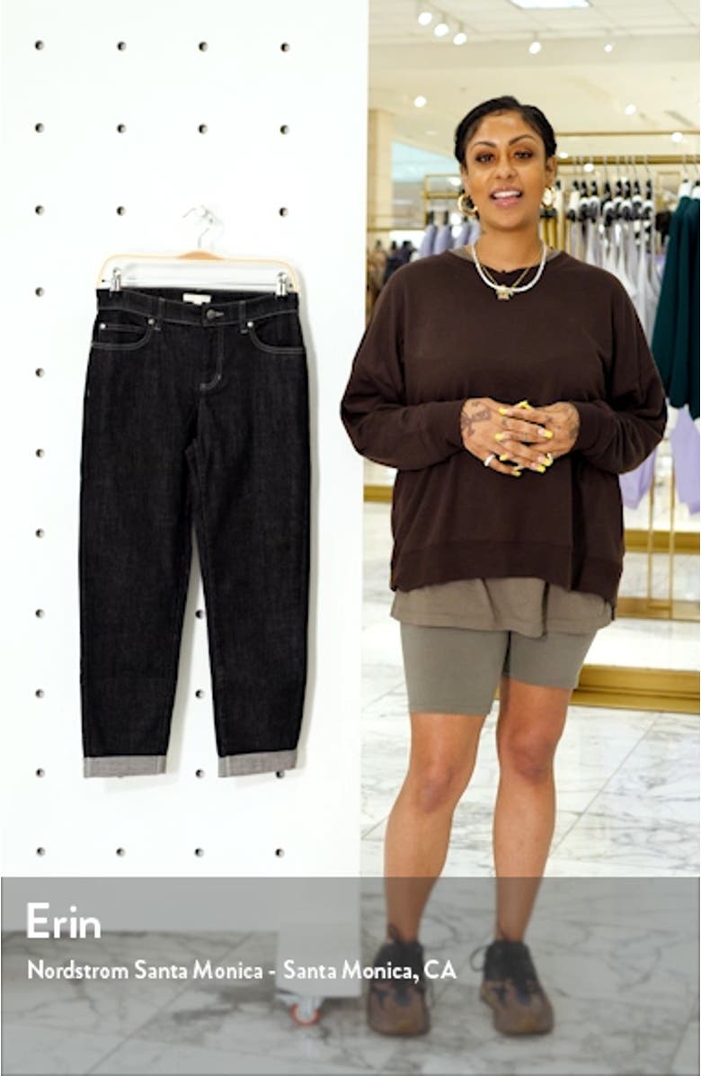 High Waist Boyfriend Jeans, sales video thumbnail