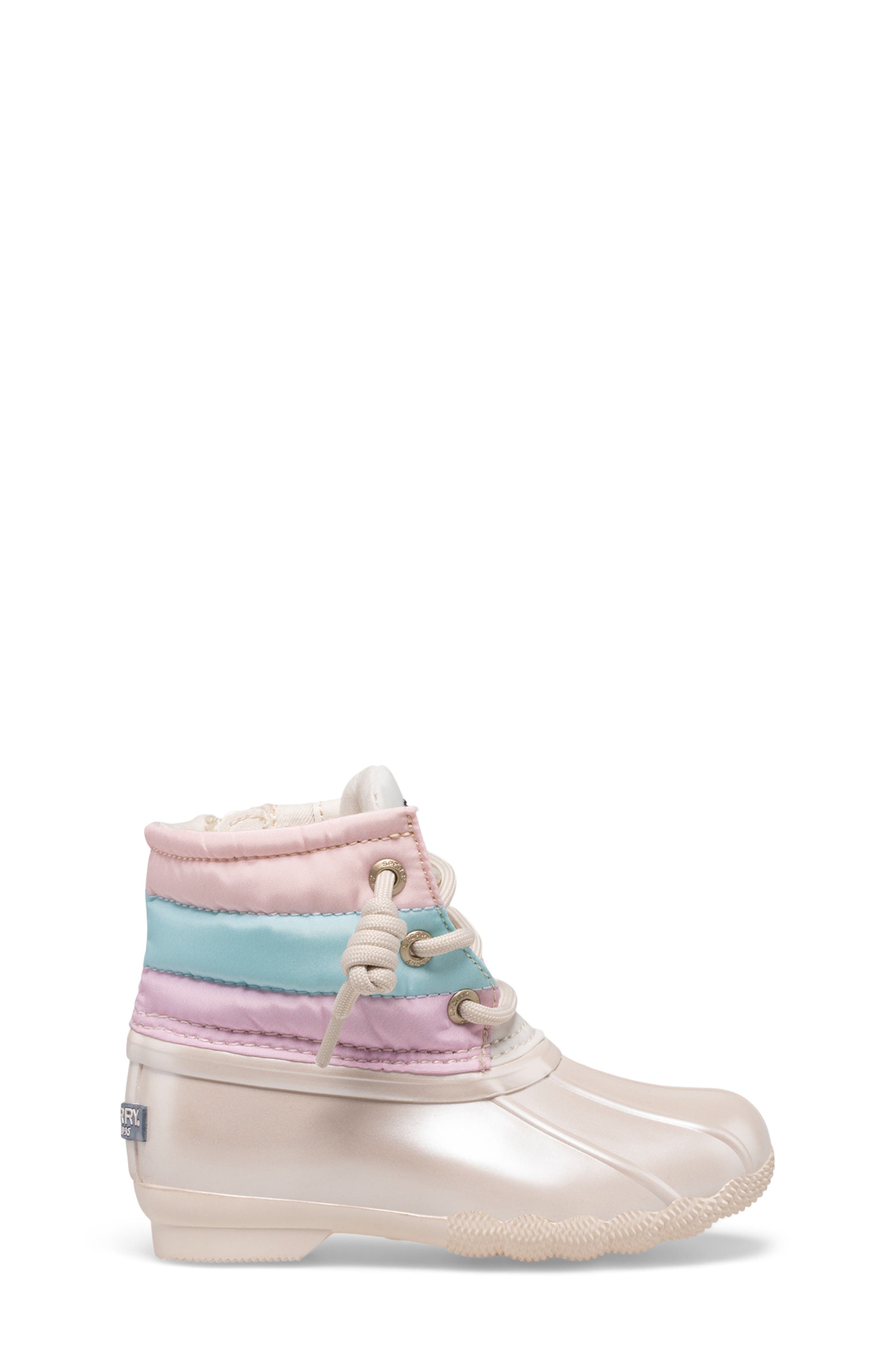 SPERRY TOP-SIDER<sup>®</sup> Saltwater Water Resistant Boot, Alternate, color, Pastel Multi