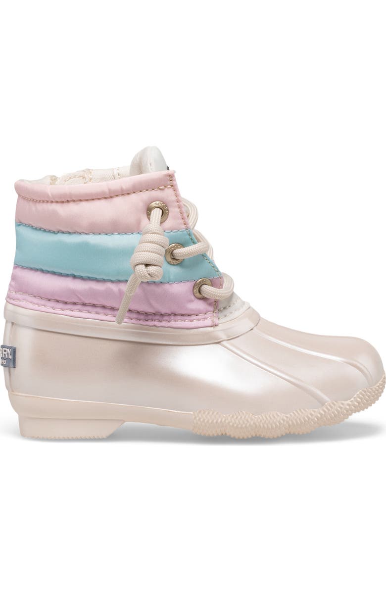 SPERRY TOP-SIDER<sup>®</sup> Saltwater Water Resistant Boot, Alternate, color, Pastel Multi