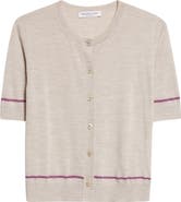 Johnstons of Elgin Brae Sleeveless Merino Wool & Cashmere Sweater