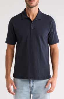 rag & bone Classic Cotton Slub Jersey Polo