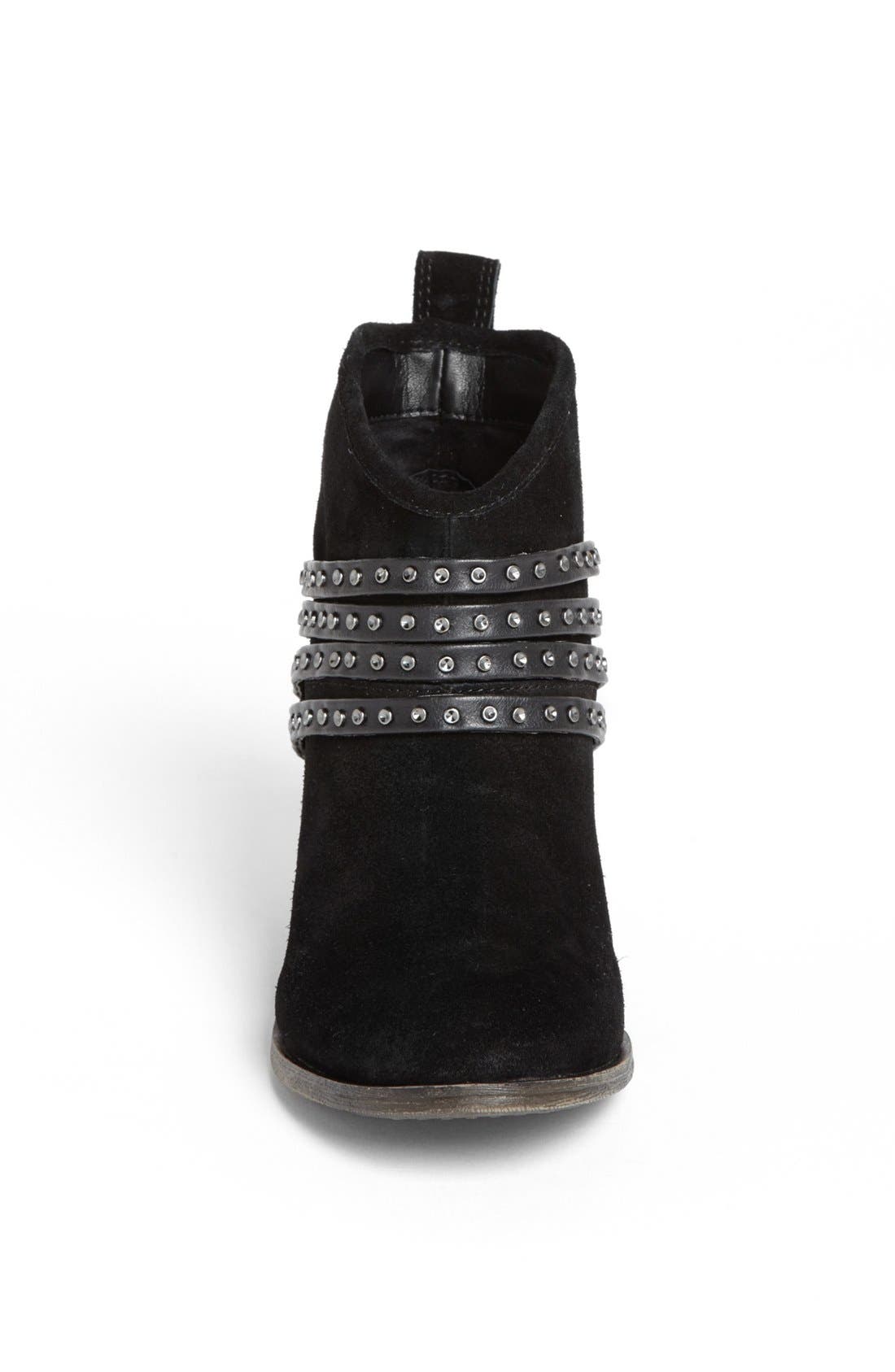 'Clauds' Bootie, Alternate, color, BLACK