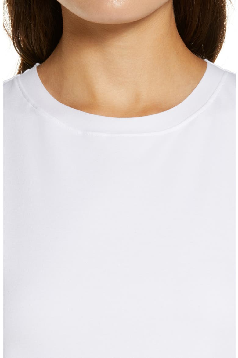 Essential Crewneck Tee, Alternate, color, WHITE