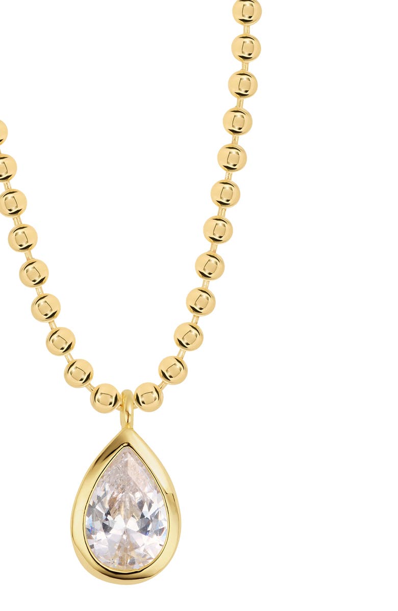 ATHRA LUXE The Celeste Teardrop Pendant Necklace, Alternate, color, 
