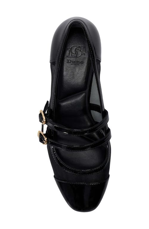 Dune London Appreciate Cap Toe Mary Jane Pump In Black