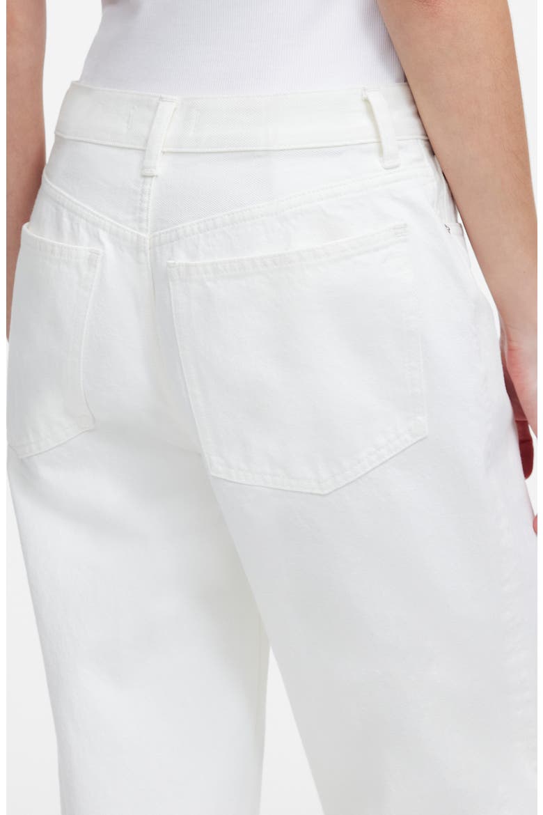 Low Slung Baggy Jeans, Alternate, color, PURE WHITE