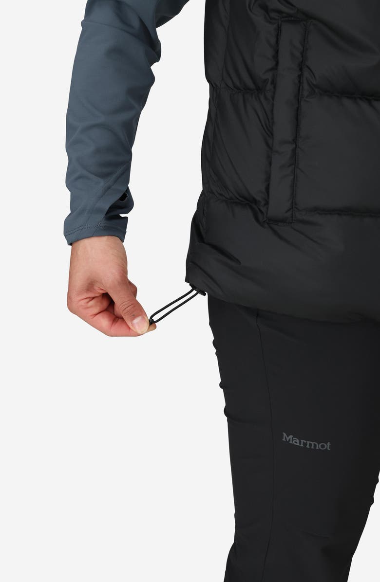 Marmot Guides 700 Fill Power Down Water Repellent Vest, Alternate, color, Black