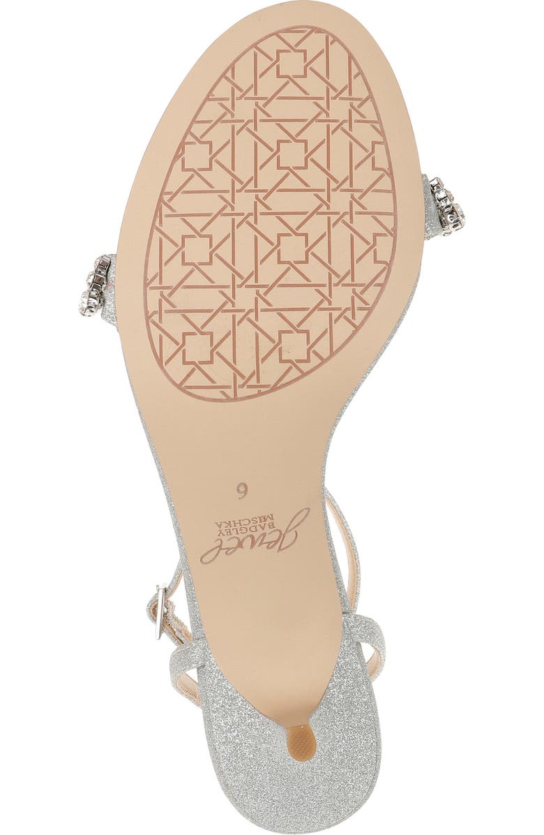 Jewel Badgley Mischka Loren Ankle Strap Sandal, Alternate, color,