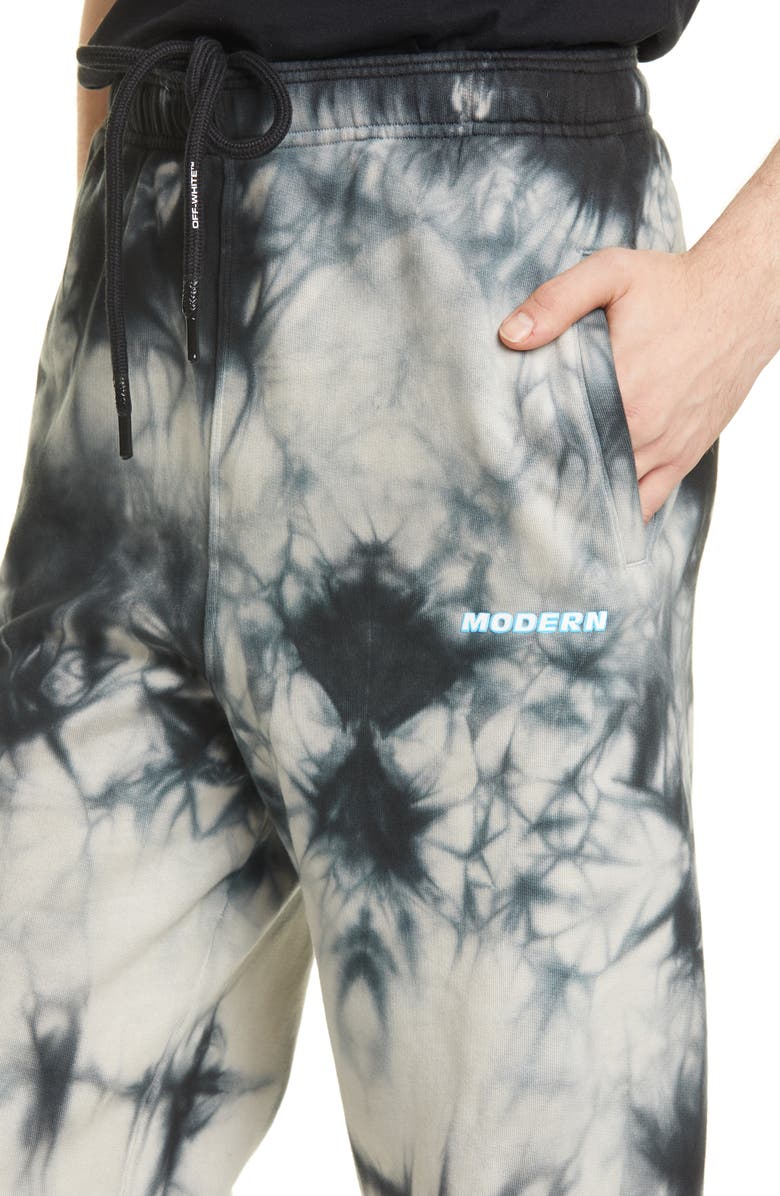 Off-White Tie Dye Slim Sweatpants, Alternate, color,