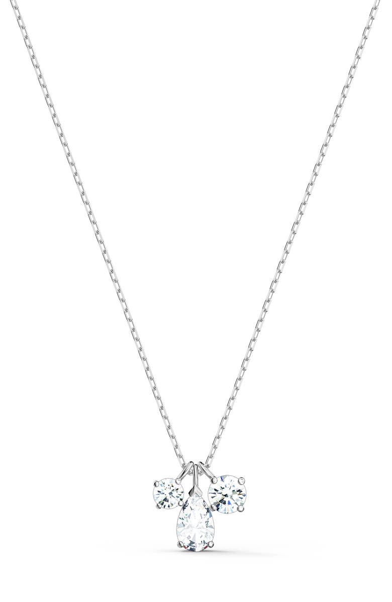 Swarovski Mesmera Swarovski Crystal Pendant Necklace, Alternate, color, 