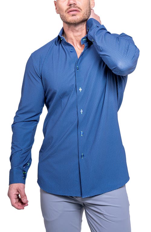 Maceoo Fibonacci Resistance Contemporary Fit Button-up Shirt