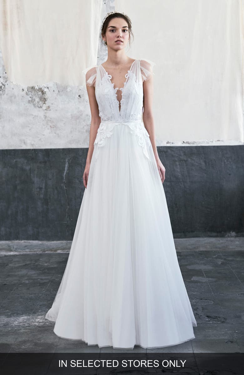 Inmaculada García Loreto Tulle Ballgown, Main, color,