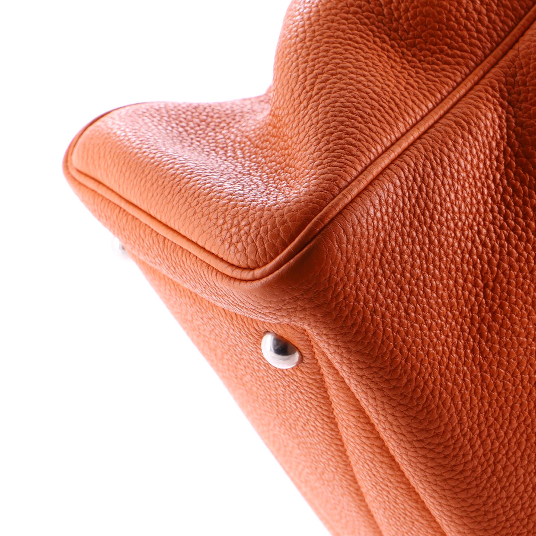 Pre-Owned Hermes Victoria II Bag Clemence 35, Alternate, color, Orange H