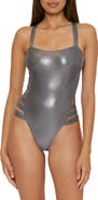 Becca Liquid Metal One-Piece Swimsuit