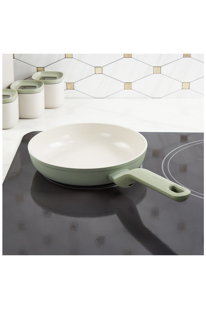 Leo Balance 8-Inch Nonstick Fry Pan, Alternate, color, SAGE