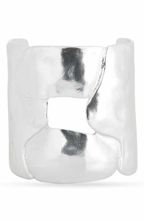 Karine Sultan Cutout Cuff Bracelet