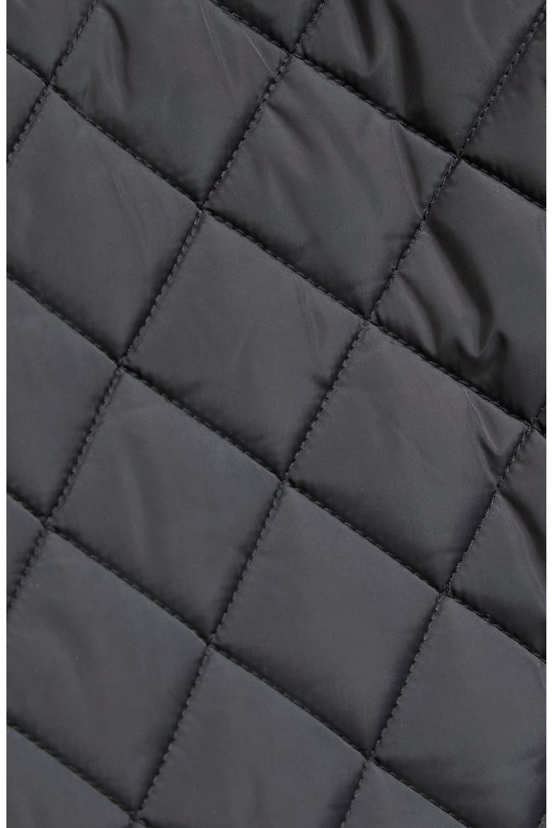 Totême Oversize Quilted Jacket, Alternate, color, BLACK 200