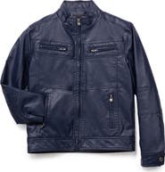XRAY Faux Leather Casual Motorcycle Jacket